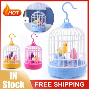 SYARIAH TOYS MAINAN EDUKATIF BURUNG SANGKAR SUARA LAMPU BUNYI KICAU BIRD CAGE Anak