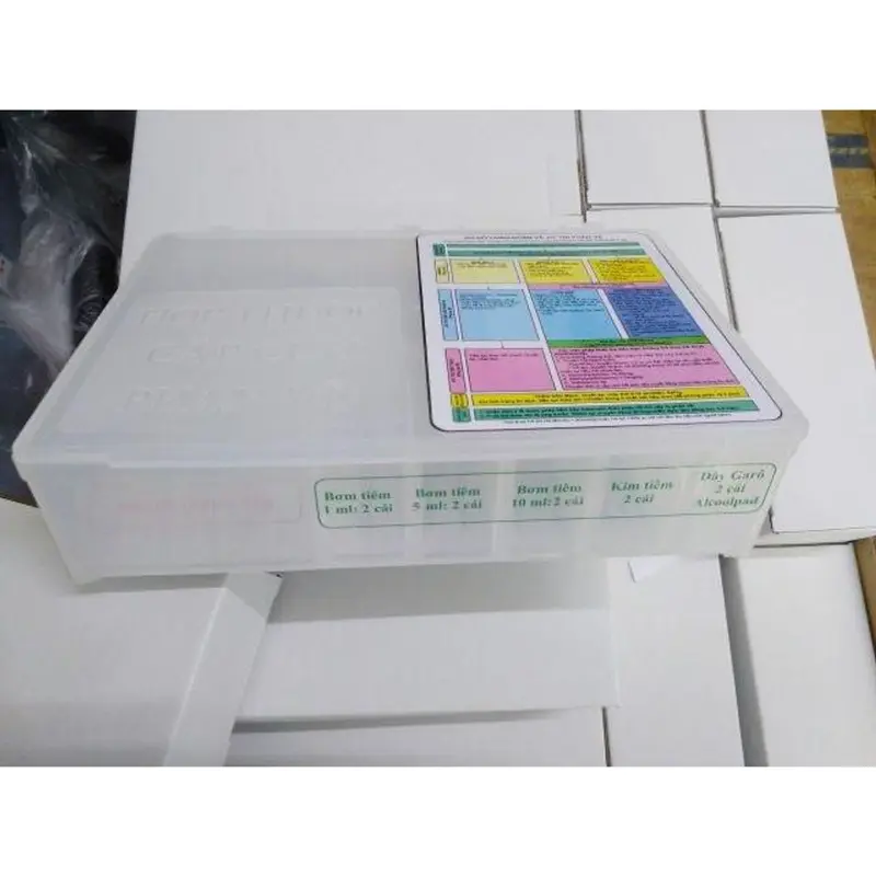 Hộp đựnġ Thuốc Cấp Cứu Chống Sốc Phản Vệ - Chưa gồm thuốc 3