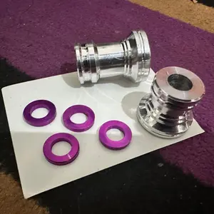 Boshing gear box scoopy R12 ke 14 17 Boshing scoopy r12 upgrade ke 14 bahan full alumunium Kaliper Karet Baut