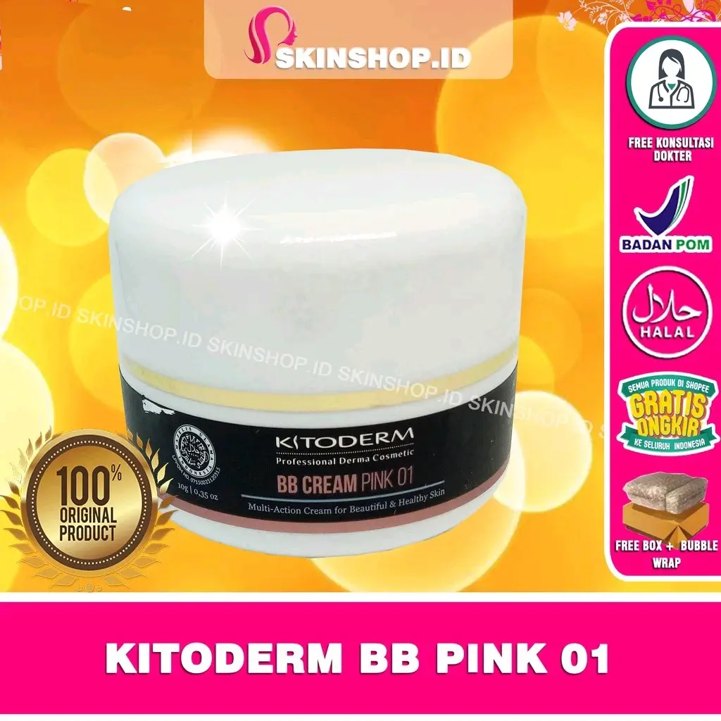 Kitoderm BB Cream Pink 01
