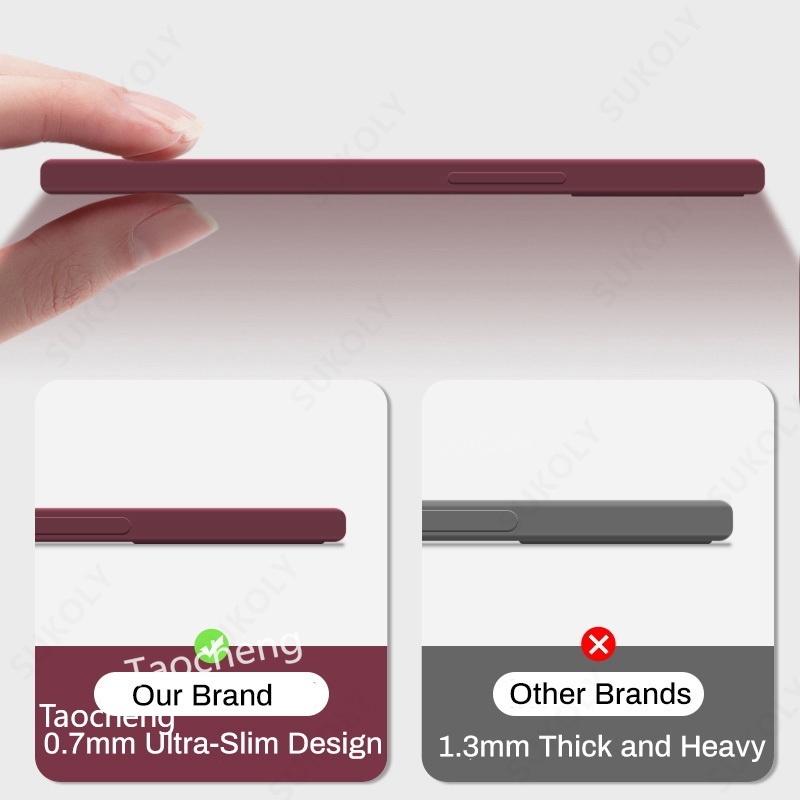 Casing For Oppo A77s A57 A76 A96 4G 2022 A78 Reno 8T 5G Phone Case Soft Silicone TPU Solid Shockproof Protective Back Cover Accessories Cellphone 6