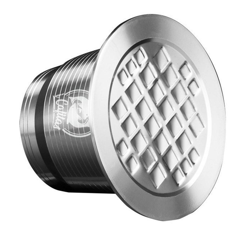 Product Introduction of Nespresso Stainless Steel Refillable Coffee Capsule Coffee Filter Coffee Pod New With Spoon 33