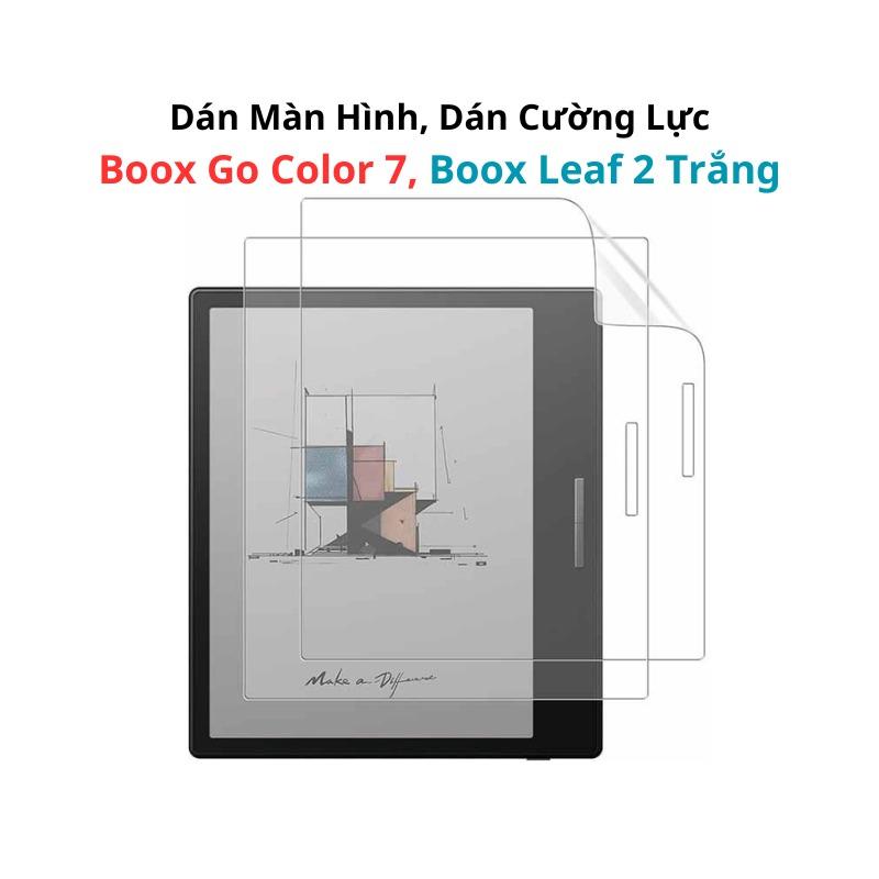  Dán Màn Hình Cường Lực Boox Go Color 7 Boox Leaf 2 Trắng Máy Đọc Sách Boox Go Color 7 Boox Leaf 2 Trắng 