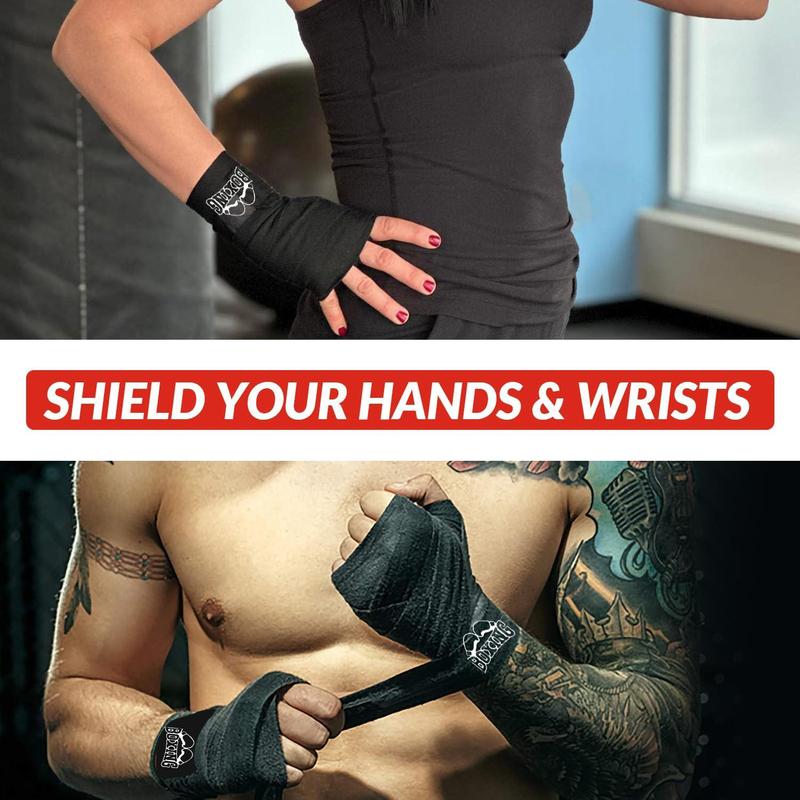 Product Introduction of Boxing Hand Wrap, 1 Pair Professional Boxing Hand Wrap, Wrist Straps, Hand Protector for Women & Men, Martial Arts, Karate, MMA Training 3