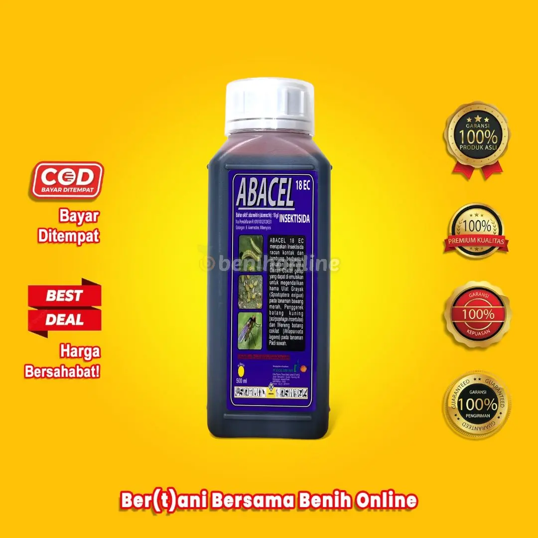 INSEKTISIDA – ABACEL 18EC – 500 ml – EXEL MEG INDO obat keriting cabe ...