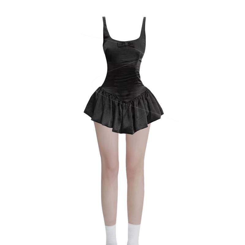 Đầm Hela dáng bí chất lụa da đầm nữ đi dạo phố