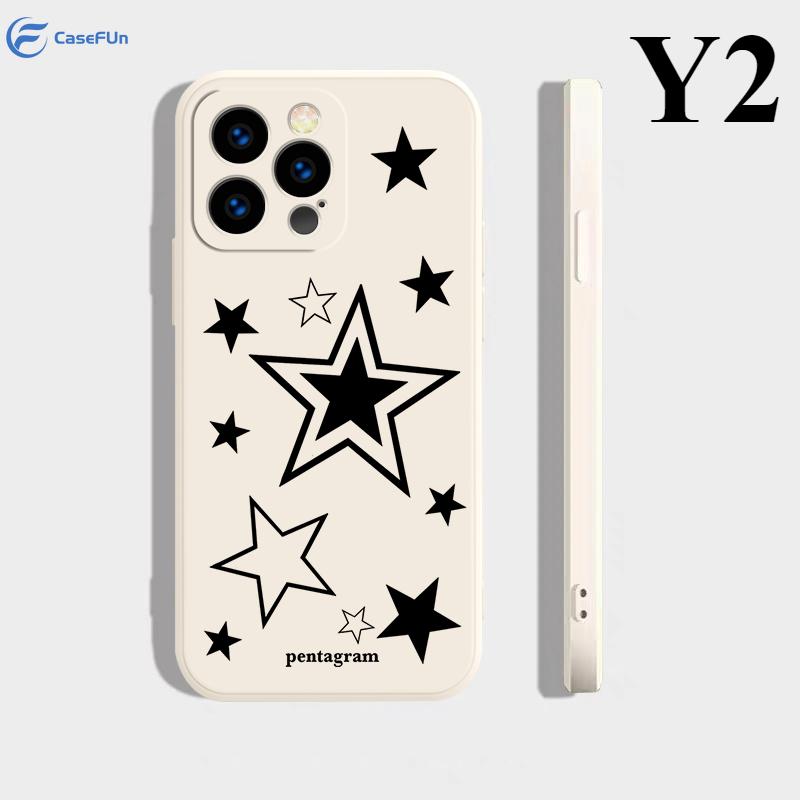 Product Introduction of Case Hp For Vivo Y03 Y18 Y17s Y27S Y36 Y22 Y33S Y16 Y35 Y11 Y12i Y20 Y15s Y02A Y33s Y15A Y91C Y21S Y02T Y02A Y02s Y17 Y30i Y53S Y50 V19 V21e V23e V25 S1 Pro Simple Solid Color Empty Solid Star Phone Case Cover Casefun 43