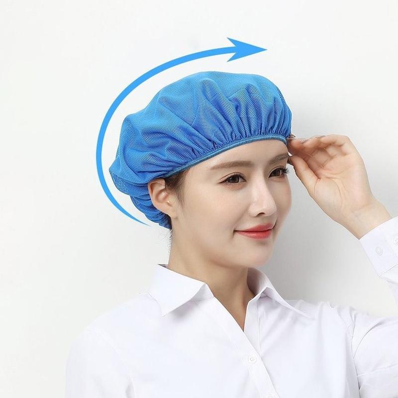 Product Introduction of Mũ làm việc lưới thoáng khí, phụ kiện nấu ăn, lưới tóc vệ sinh, mũ vệ sinh nấu ăn, thích hợp để mặc làm việc, mũ phục vụ thực phẩm, lý tưởng cho khách sạn và nhà hàng 13