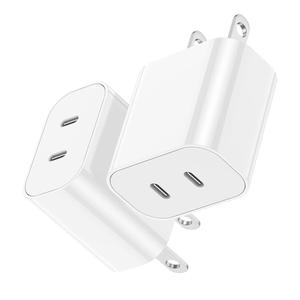 USB-C急速充電器 2ポート合計20W 壁挿しプラグ PD対応 iPhone・iPad・AirPods・Galaxy・Pixel・Huawei対応