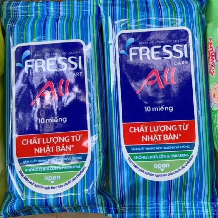 Khăn ướt Fressi Care gói nhỏ 10 miếng 2