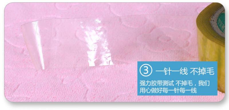 Product Introduction of Khăn Mặt Sợi Siêu Mịn, Unisex, Mềm Mại, Không Xơ Vải, Không Phai Màu, Thoáng Khí, Dày Và Mạnh Mẽ, Thấm Hút, Hàng Mới Về 5