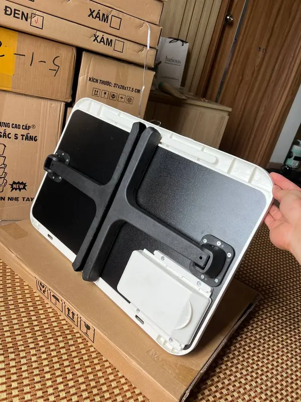 Bàn Học Gấp Gọn Ngồi Bệt Havaco Làm Việc Thông Minh Để LapTop chân bàn chữ T chắc chắn 2