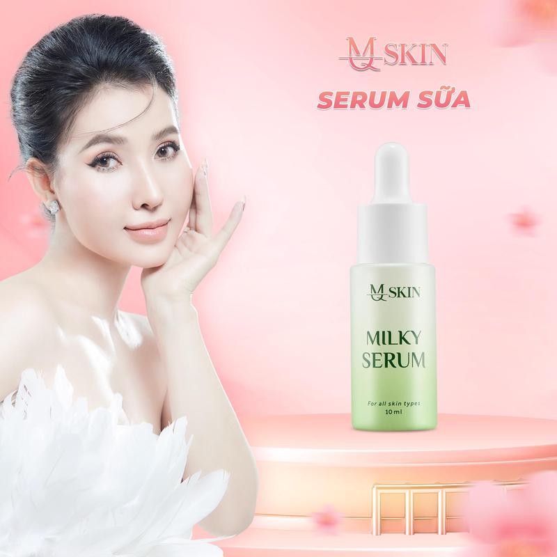 Serum sữa dưỡng 10ml - Hỗ trợ cấp ẩm, phục hồi dưỡng da sau peel MQ SKIN 0
