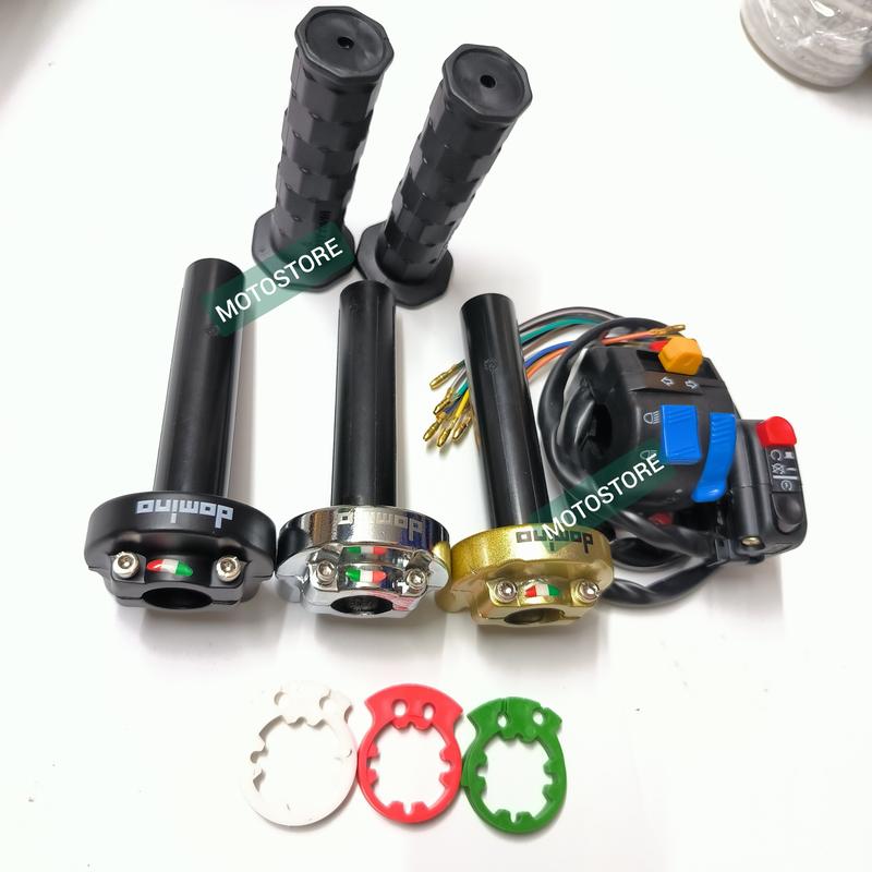 Combo 2 cùm Công tắc FZ Passing trái và phải + cùm tăng tốc+bao tay daytona đen Phụ Kiện Phụ Tùng