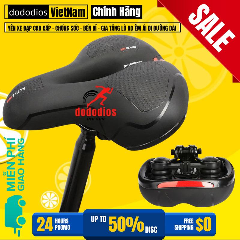 Chính Hãng Yên Xe Đạp Thể Thao Êm Ái Thoáng Khí Dễ Lắp Đặt - Đệm Yên Xe Địa Hình Thể Thao Chuyên Dụng Thương Hiệu Dododios Gắn Xe Đạp Đạp Xe Đạp Sport Yên Xe