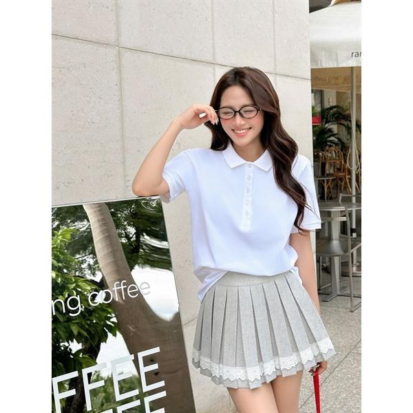 Chân váy xếp li COCOBEBE CASA SKIRT