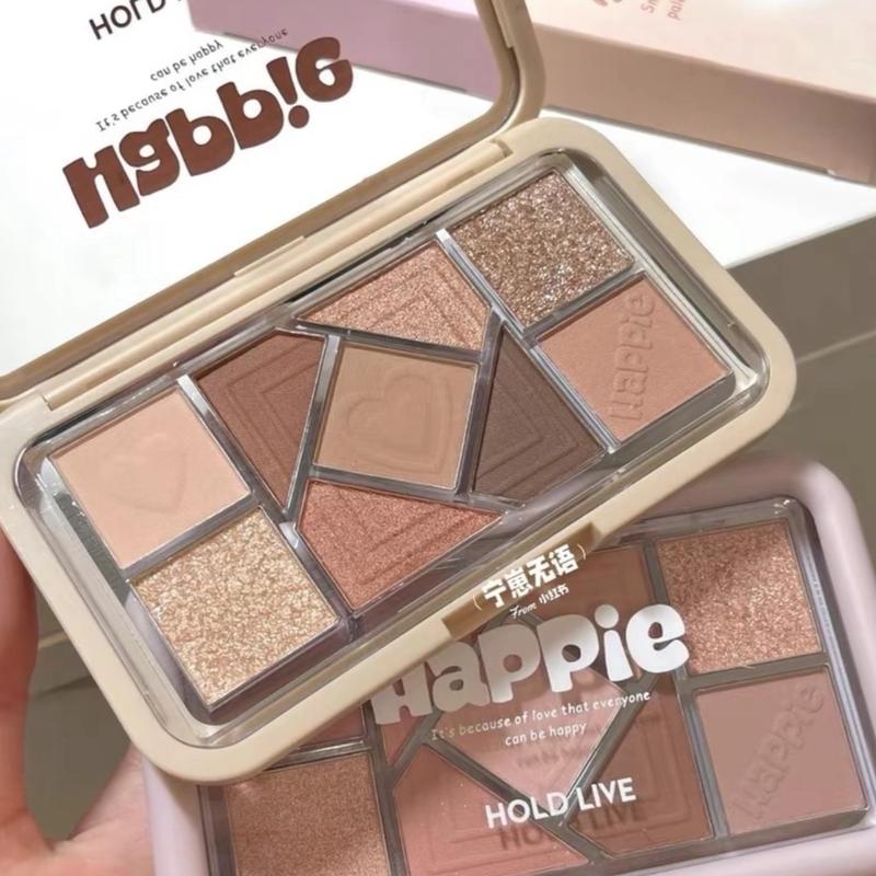 [HOT HAPPIE] Bảng Phấn Mắt HAPPIE 90 HOLD LIVE Trái Tim HL630 Bền Màu - Eyeshadow