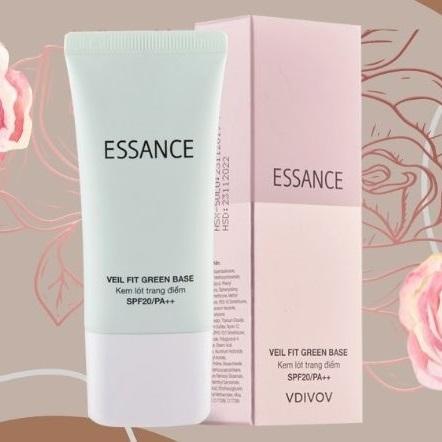 Kem lót hiệu chỉnh sắc da kiểm soát dầu Essance Veil Fit Green Base SPF20 PA++ 30ml 1