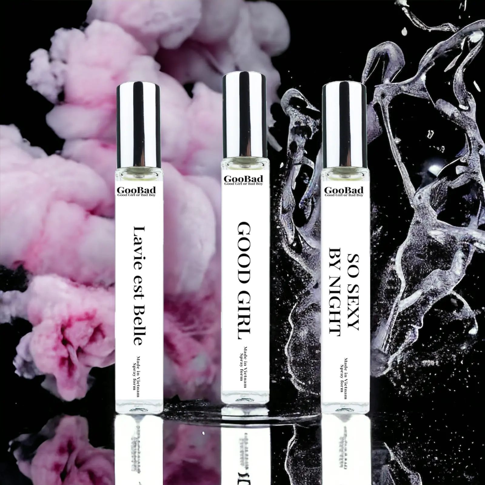 [COMBO 3 Chai 10ml] Nước Hoa Nữ GOOBAD [GoodGirl-Lavie est Belle-So Sexy By Night] - Nữ Tính/Gợi Cảm/Quyến Rũ - Lưu Hương 4-8 Tiếng Cosmetic Perfume Women Xịt Thơm nuochoa trungadq12