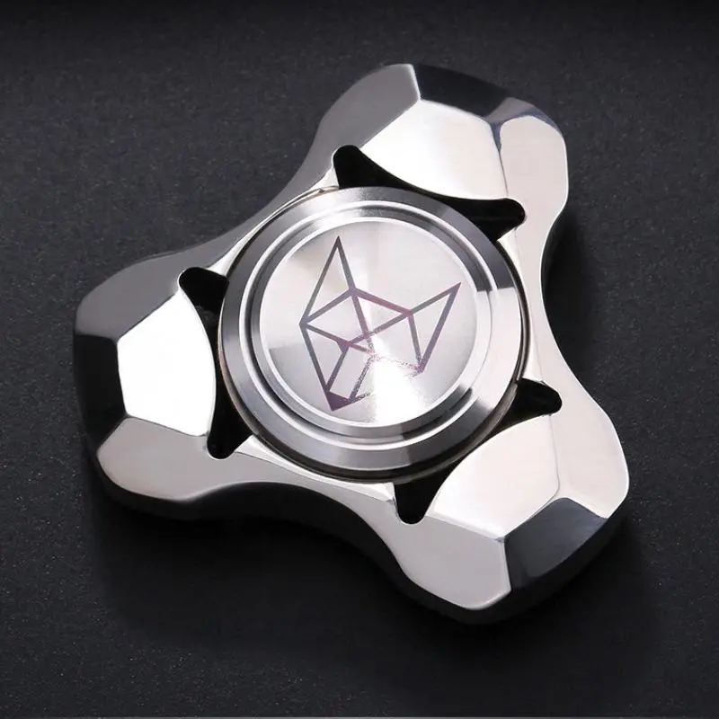 Metal Fidget Spinner Toy, Finger Spinner Toy, Stainless Steel Hand Gyro, Silent Premium Bearing Fidget Spinner Toy, Autism Sensory Toy