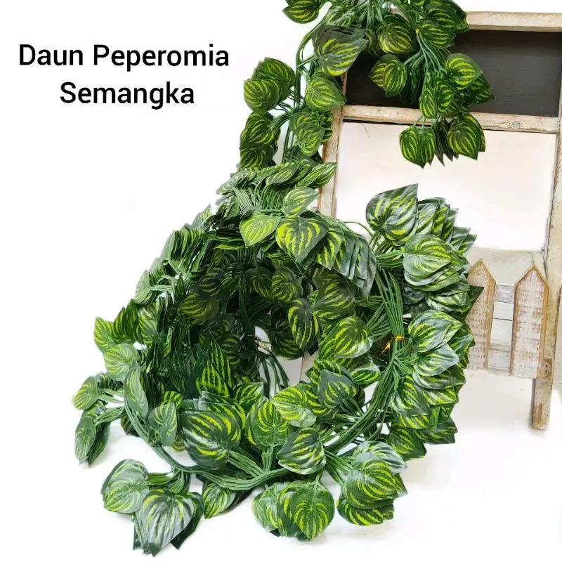 Daun rambat palsu artificial 2m persulur 3