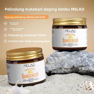 Pelindung Matahari Lemak Daging Lembu, Perlindungan SPF50 + +, Perlindungan UV, Tidak Diluntur, Menyegarkan, Menyuburkan, Melembapkan, Sesuai untuk Semua Jenis Kulit