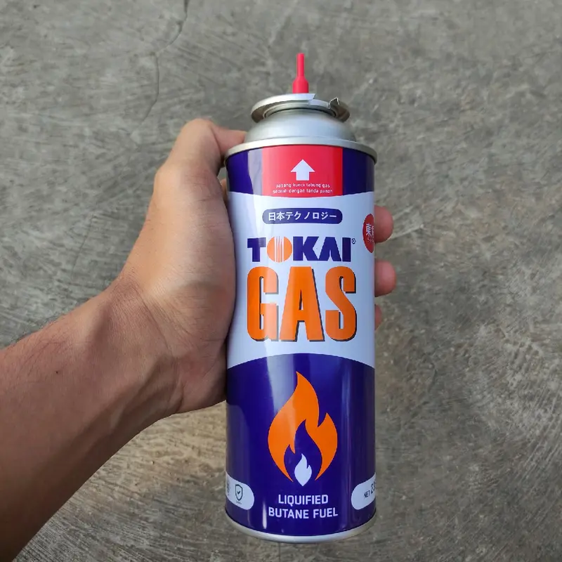 Kepala adapter konverter isi ulang korek gas Camping Kompor 3