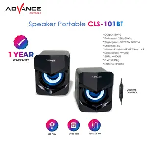Speaker gaming Advance CLS-101 speaker multimedia/laptop/komputer Garansi Resmi 1 Tahun Speakers Komputer