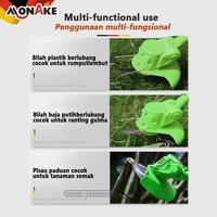 Gambar Monake Alat Jerman Cordless Mesin Potong Rumput Pemotong Rumput Listrik Pemangkas Cordless Lawn Mower Electric Grass Trimmer Baterai Li-ion - Gaya Biasa(6 inch) dari Alat Jerman Premium Store Kota Administrasi Jakarta Barat 4 Tokopedia