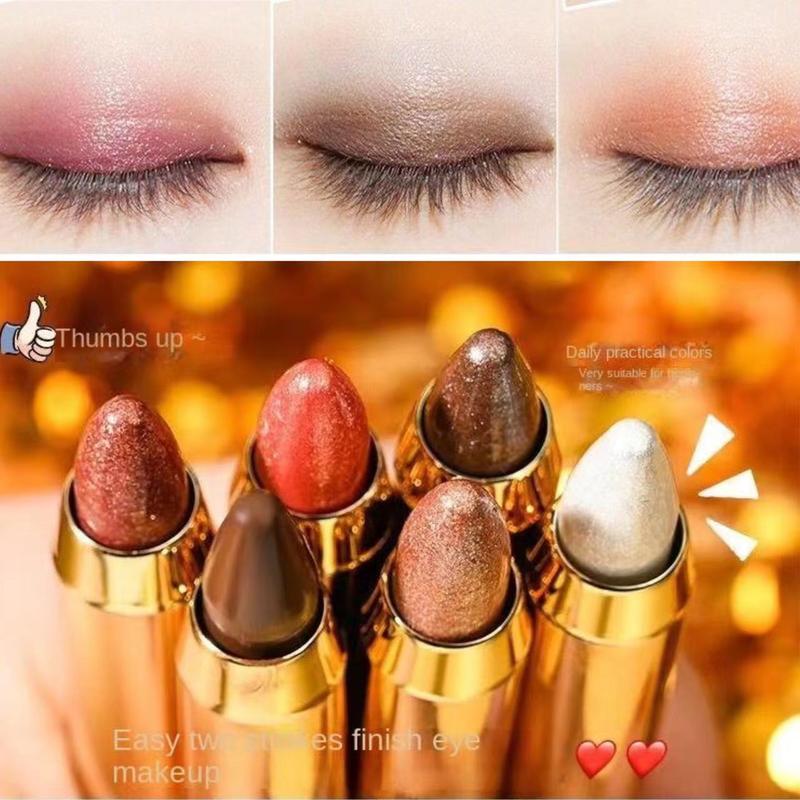  Bút Bắt Sáng Tơ Tằm Đi nét Ngọc Trai Lấp Lánh 2 Trong 1 Bút Chì Phấn Mắt Bút Chì Phấn Đánh Dán Hai Đầu Mịn Sắc Tố Cao Lâu Trôi Không Thấm Nước Phấn Mắt Sáng Bóng Tạo Hình Bằng Một Cú Nhấp Chuột Đường Viền Làm Sáng 