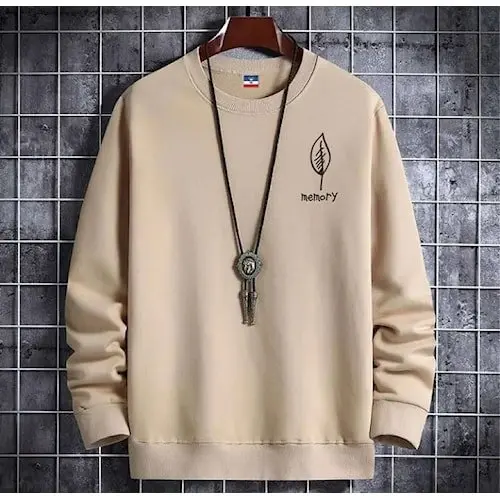 Sweater Pria Wanita Basic Memory