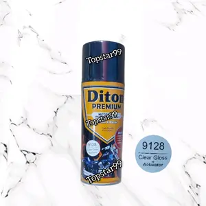 Pilok Cat Diton Premium Pernis Glossy Mengkilap Clear Gloss 9128  400cc