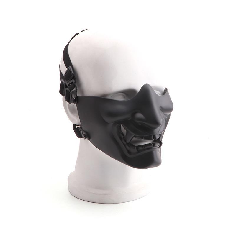 Summer Half Face Protective Mask, Army Fans Supplies, Tactical Face Protection Mask, Halloween Costume Ideas, Party Cosplay Costumes Accessories 6
