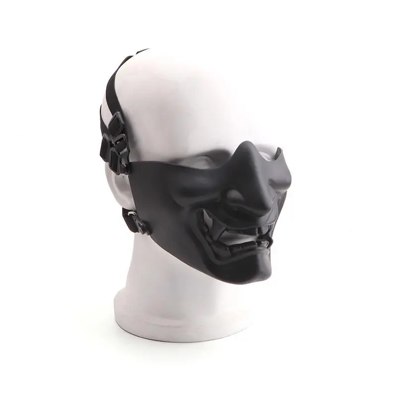 Summer Half Face Protective Mask, Army Fans Supplies, Tactical Face Protection Mask, Halloween Costume Ideas, Party Cosplay Costumes Accessories 5