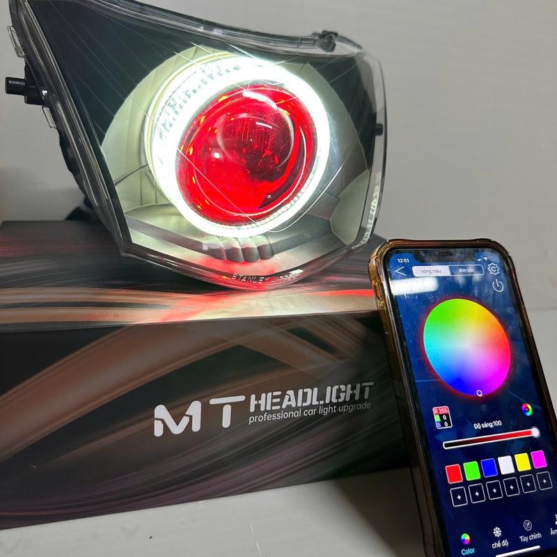 Đèn bi cầu E11+và M10v4 ĐỘ PHA ZIN WAVE (50-100-110) bảo hành 1 năm