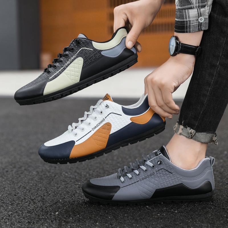 Product Introduction of Trendy Men's Flat Men's Shoes Trendy Wild Personality Slip-on Lazy Shoes Men's Casual Trainers 2