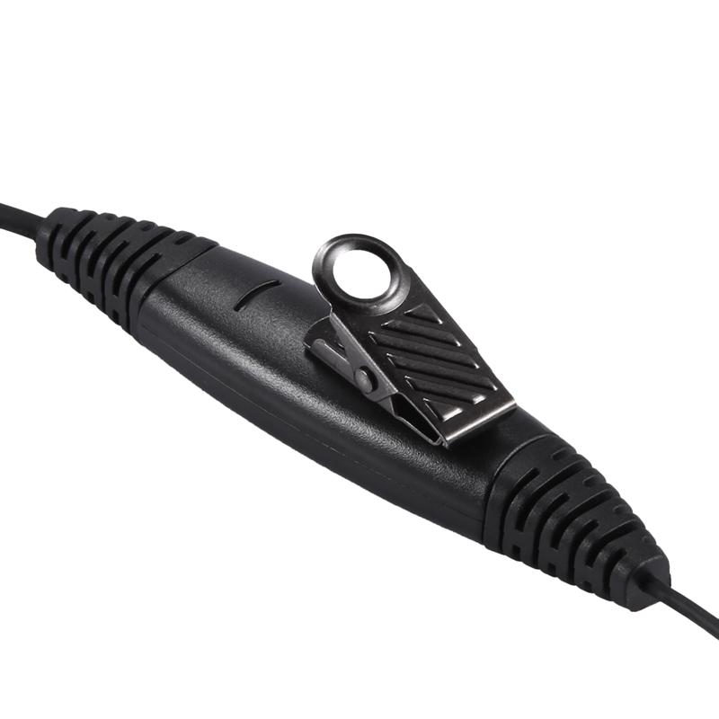 2 Pin 3.5mm/2.5mm Ear Bar Earpiece Mic PTT Walkie Talkie Headset for Kenwood BAOFENG UV-5R BF-777 BF-888s Baofeng Accessories 2