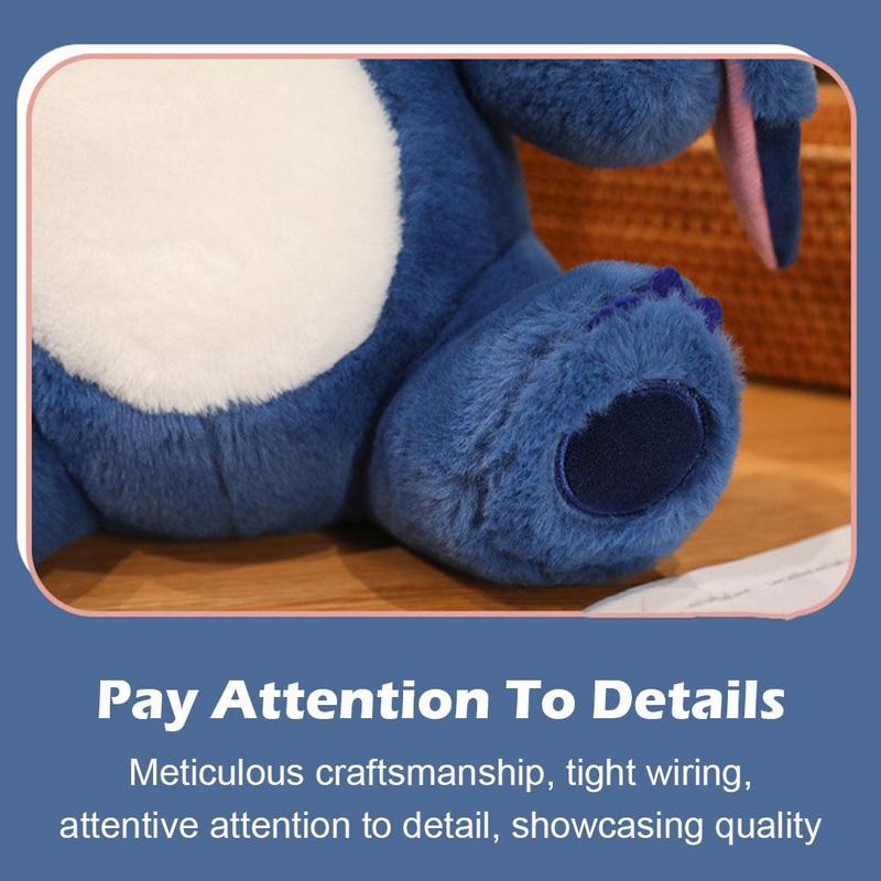 Product Introduction of Transforming Stitch Bear Plush Toy - Cute Lina Bear Stuffed Animal, Doll & Dinosaur Panda For K3F4 31