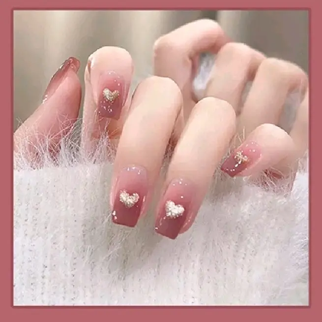 13_TG164 Kuku Palsu 24 pcs Free Lem Jelly
