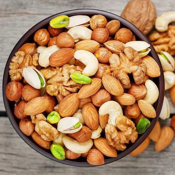 Hạt Mix Dinh Dưỡng GANYUAN, Hạt Dinh Dưỡng Mix Trái Cây Sấy Giòn, Hạt Ngũ Cốc Sấy Khô Tẩm Vị Nội Địa (30-34 gói) Snack Ăn Vặt Food - Cay, Chua trai cay kẹo  hồ viên kẹo  đen _ 3