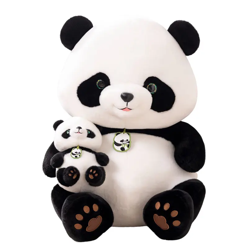 Large Panda Soft Toy High quality Pp Cotton Filling