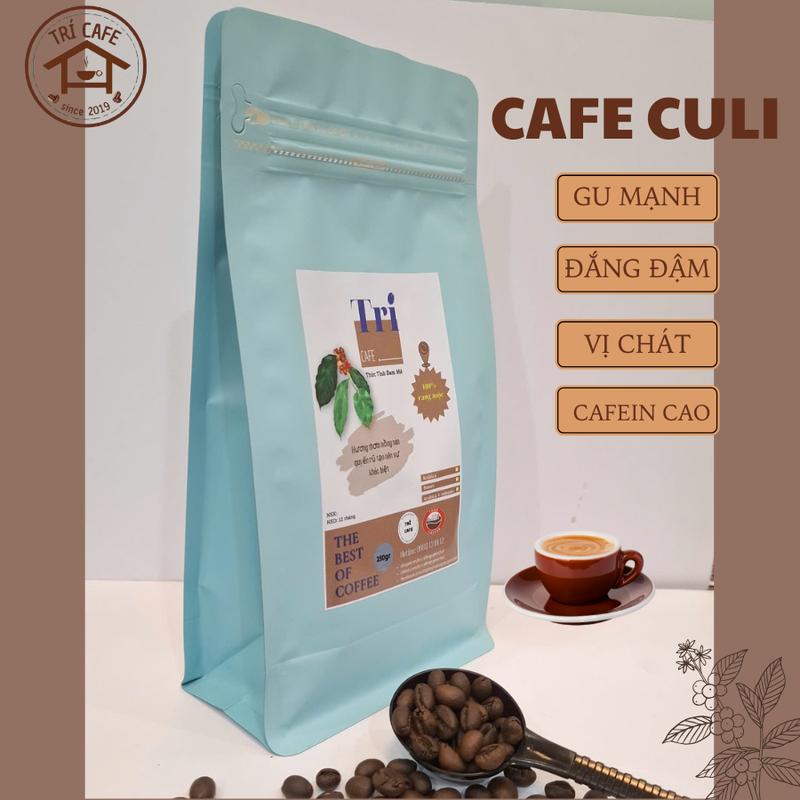 1KG Cafe  CULI nguyên chất rang mộc  Gu mạnh, hương vị đậm, đắng và chát Socola 2