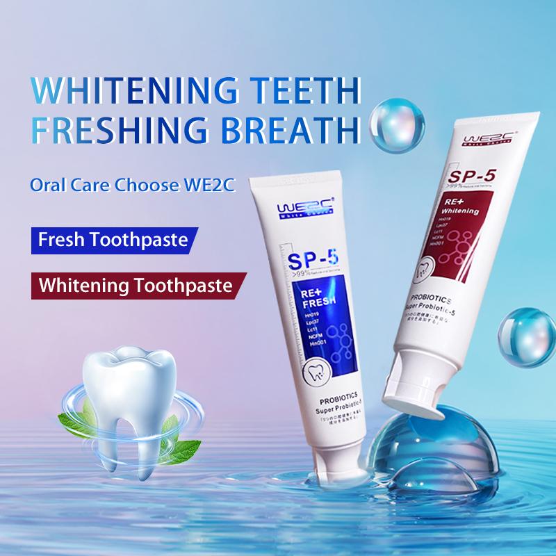WE2C 【SP-5 Probiotic toothpaste】, whitening teeth, cleaning mouth ...
