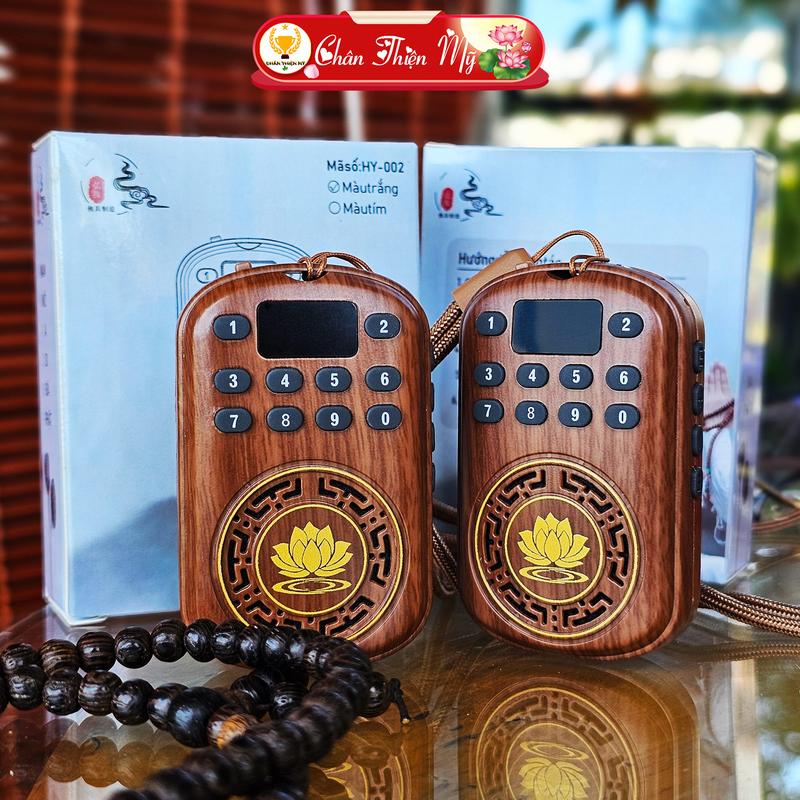 Hàng Loại A Máy Niệm Phật Mini Hoa Sen 60 bài CHÂN THIỆN MỸ Máy Tụng Kinh Máy Phát Nhạc