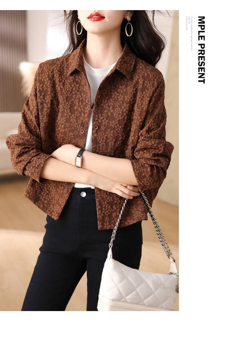 Product Introduction of Áo Khoác Ngắn Cho Nữ, Phong Cách Hàn Quốc, Hàng Mới Về, Thích Hợp Cho Mùa Xuân Và Mùa Thu, Mẹ TRUNG NIÊN Và Mẹ Nhỏ Áo Khoác Bóng Chày Thường Ngày Áo Cardigan 20