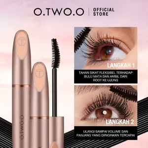 O.TWO.O Waterproof Mascara Natural Curling Eye Lash Makeup  Maskara Eyelash Black