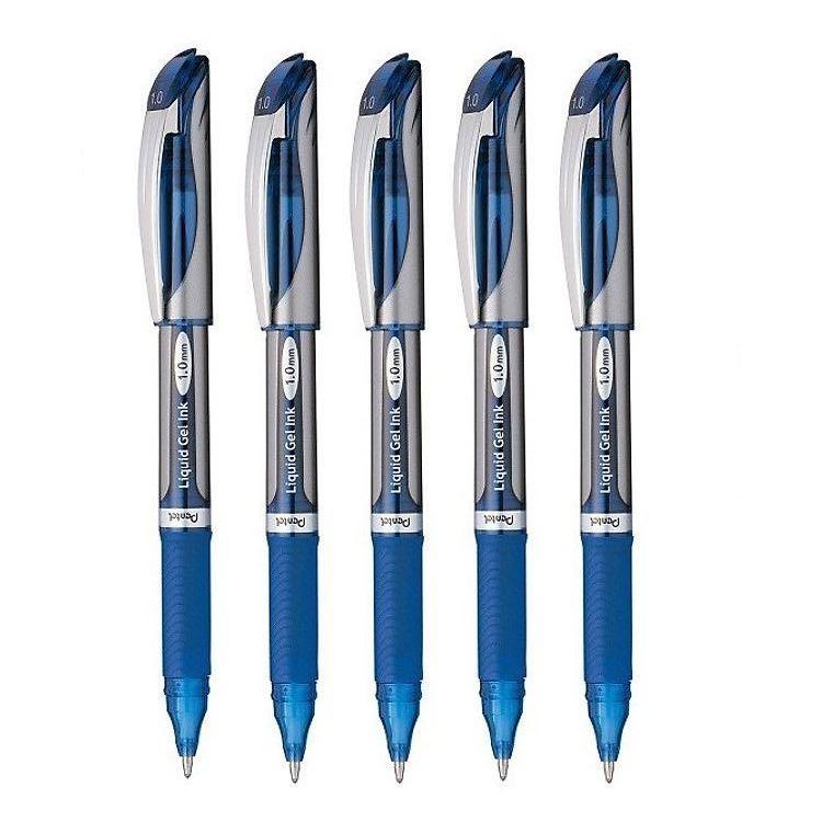 Combo 5 cái Bút ký nước energel Pentel BL60 mực xanh ngòi 1.0mm