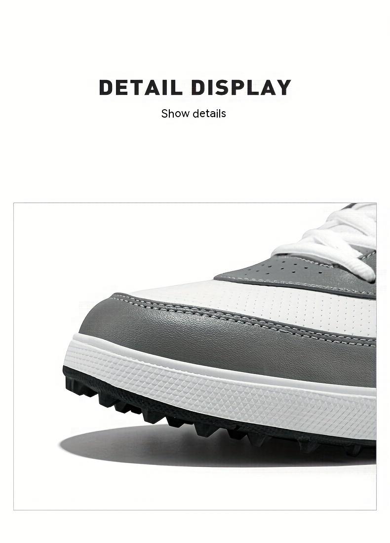 Product Introduction of [PGM] Men's Professional Golf Shoelace Nail Comfortable Non-Slip Lace-up Sneaker Xz299 26