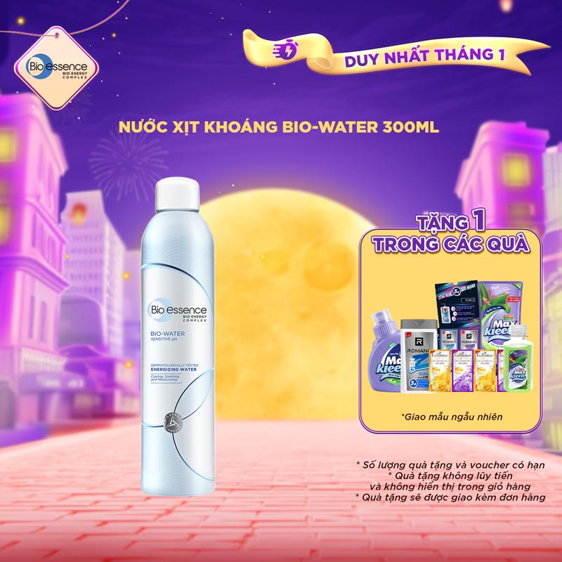 Nước xịt khoáng dưỡng da ẩm mượt mịn màng Bio-Essence Bio-Water Water Energizing 300ml