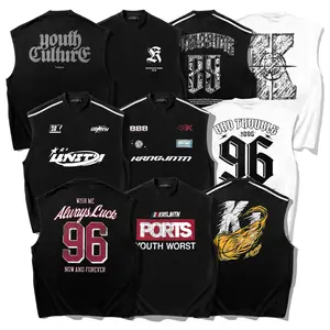 " VOLUME 1 " OVERSIZE SLEEVELESS T-SHIRT | KAOS SINGLET LEKBONG PRIA DISTRO